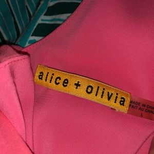 Alice + Olivia Dresses - Alice + Olivia Fierra Racerback Mini Alice + Olivia Dresses - Alice + Olivia Fierra Racerback Mini